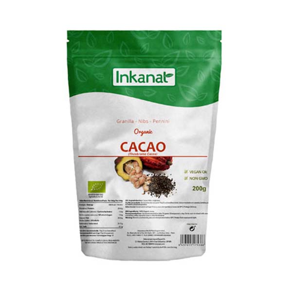 Cacao Amazónico en Nibs Bio (200g)