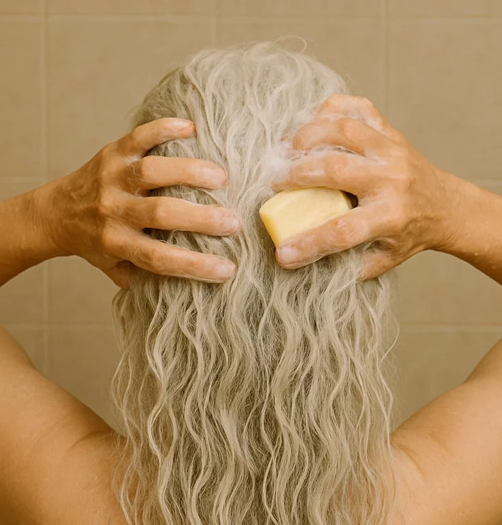 Champú sólido con lavanda – CABELLO TEÑIDO O CANOSO - Imagen 4